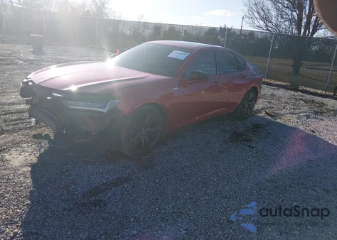 2022 Acura Tlx A-Spec Package z USA, uszkodzony, nr VIN 19UUB6F52NA002109